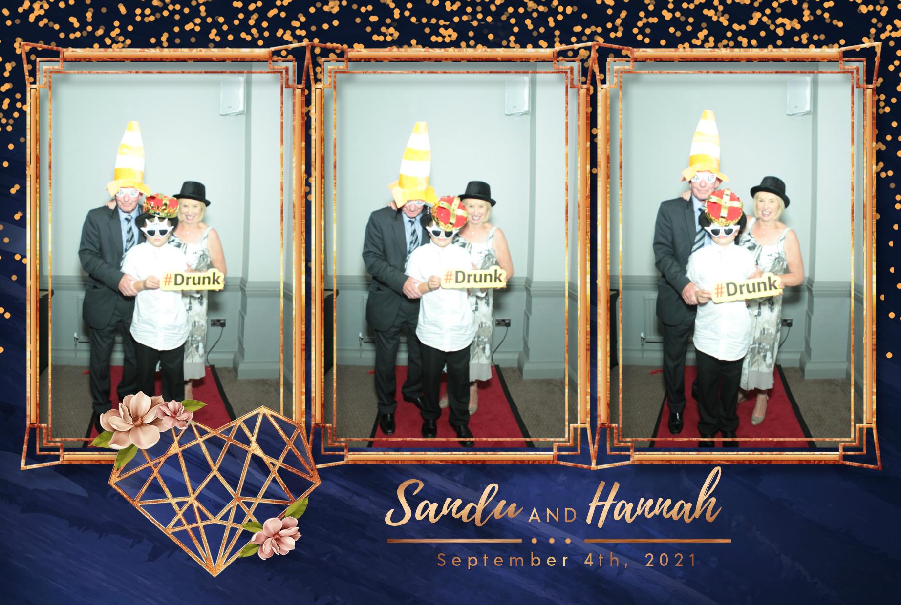Sandu and Hannah's Wedding | View more photos from the event at gallery.myphotoboothexperience.co.uk/u/MyPhotoBoothExperienceLtd/Sandu-and-Hannahs-Wedding