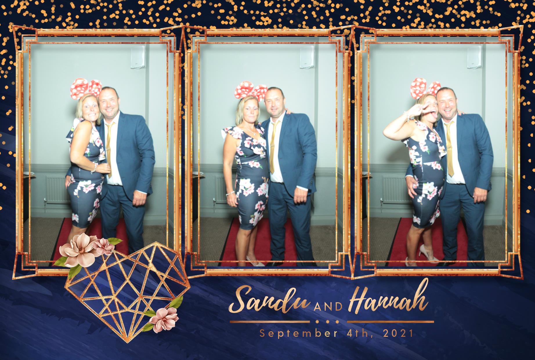 Sandu and Hannah's Wedding | View more photos from the event at gallery.myphotoboothexperience.co.uk/u/MyPhotoBoothExperienceLtd/Sandu-and-Hannahs-Wedding