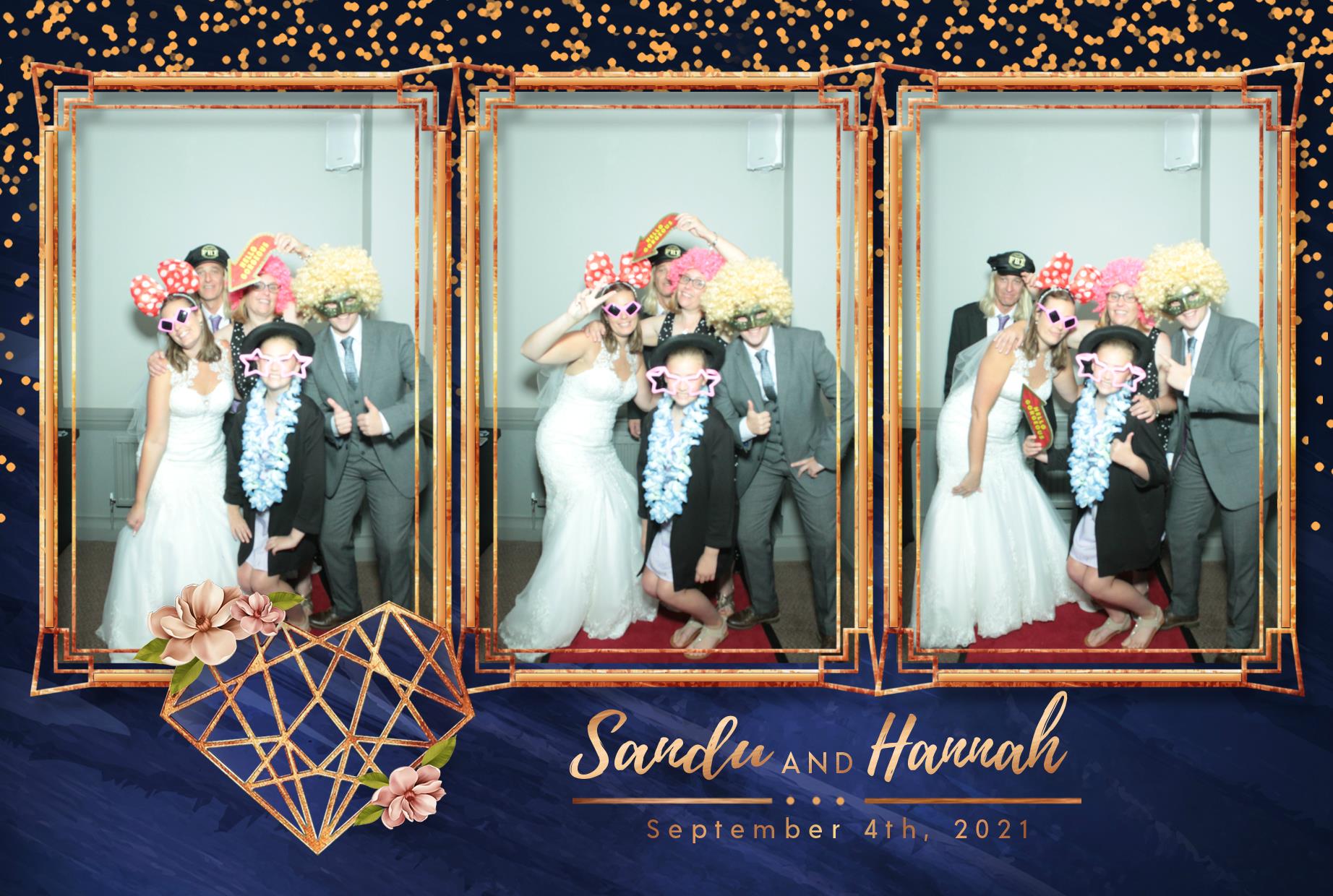 Sandu and Hannah's Wedding | View more photos from the event at gallery.myphotoboothexperience.co.uk/u/MyPhotoBoothExperienceLtd/Sandu-and-Hannahs-Wedding