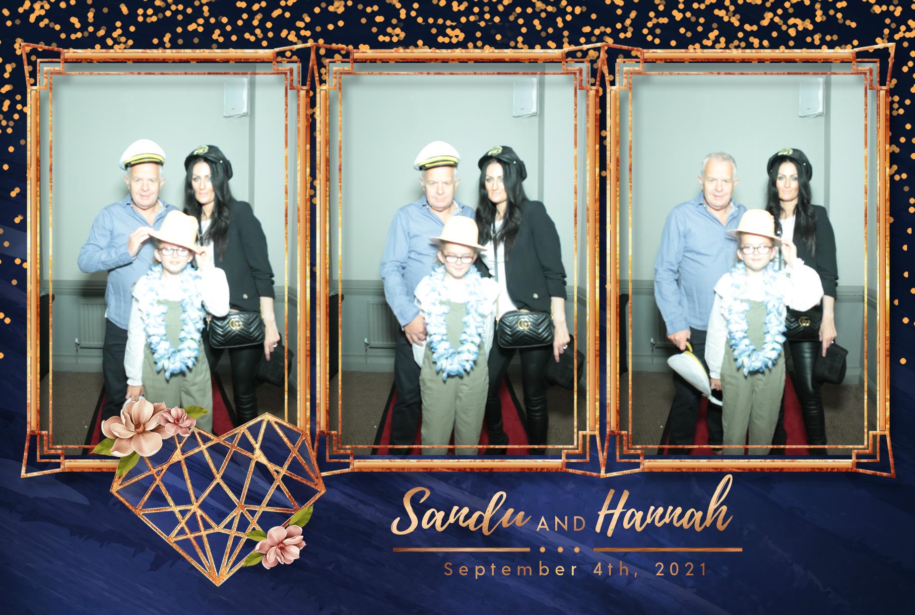 Sandu and Hannah's Wedding | View more photos from the event at gallery.myphotoboothexperience.co.uk/u/MyPhotoBoothExperienceLtd/Sandu-and-Hannahs-Wedding