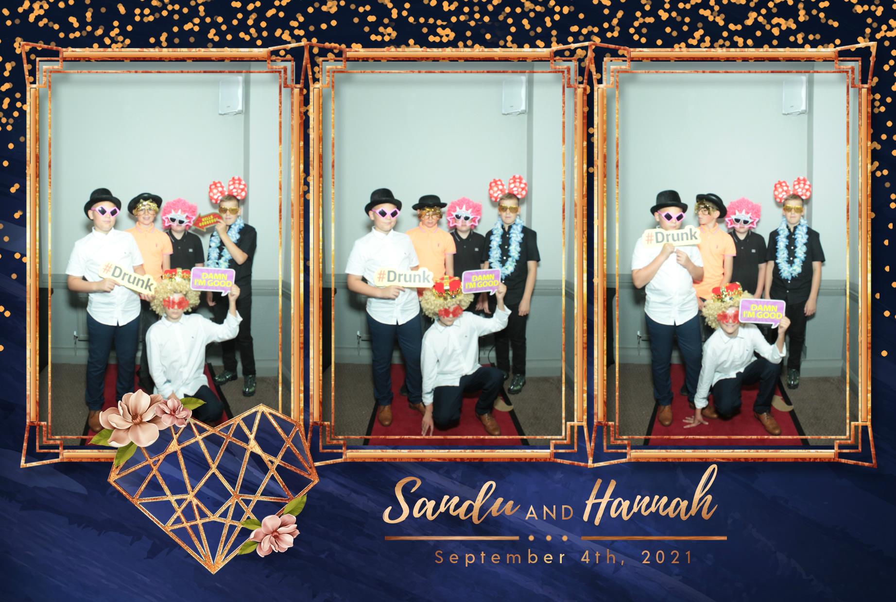Sandu and Hannah's Wedding | View more photos from the event at gallery.myphotoboothexperience.co.uk/u/MyPhotoBoothExperienceLtd/Sandu-and-Hannahs-Wedding