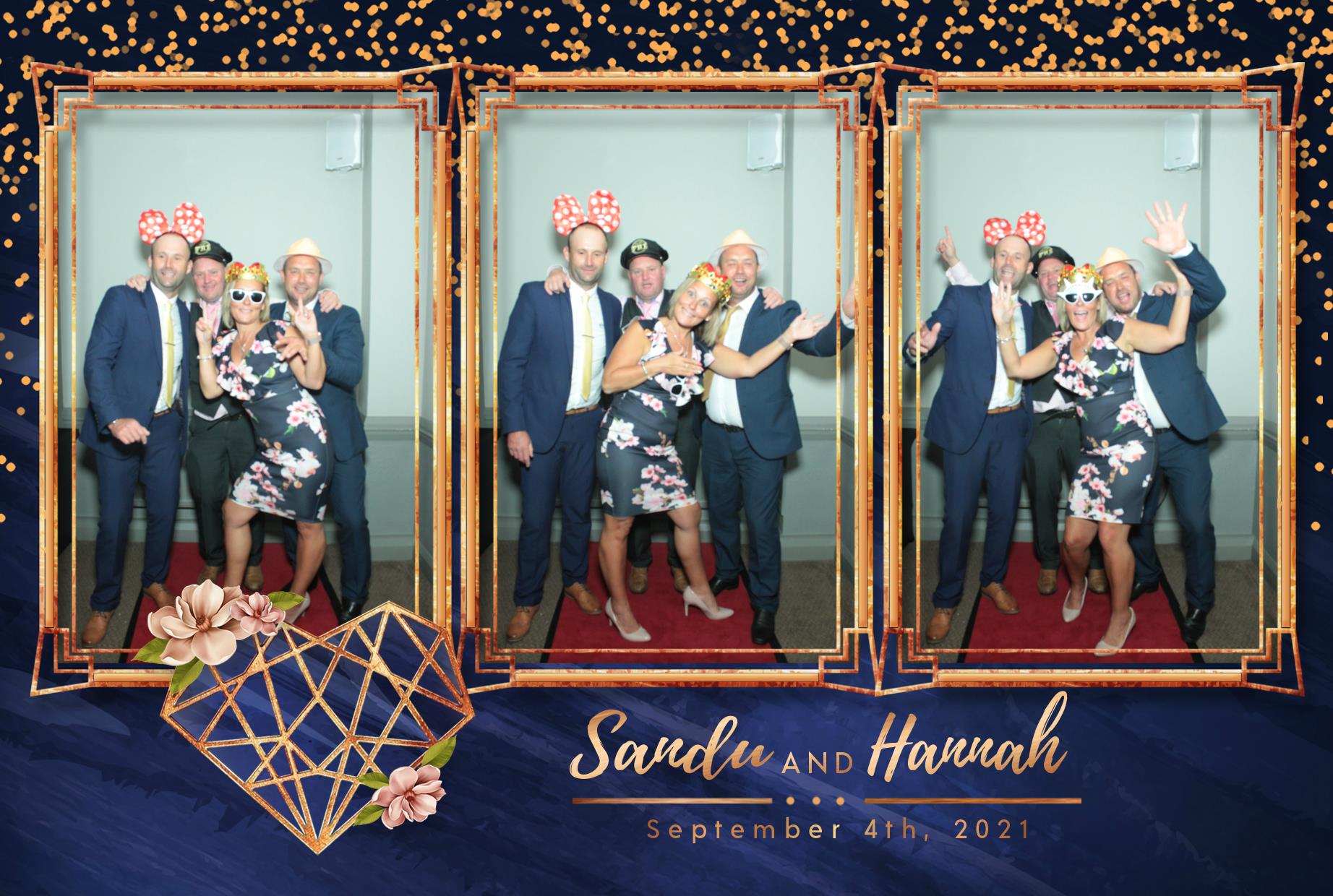 Sandu and Hannah's Wedding | View more photos from the event at gallery.myphotoboothexperience.co.uk/u/MyPhotoBoothExperienceLtd/Sandu-and-Hannahs-Wedding