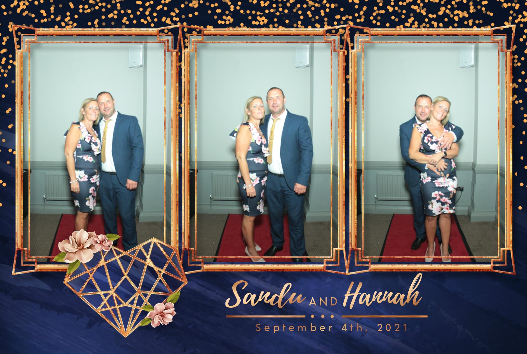 Sandu and Hannah's Wedding | View more photos from the event at gallery.myphotoboothexperience.co.uk/u/MyPhotoBoothExperienceLtd/Sandu-and-Hannahs-Wedding