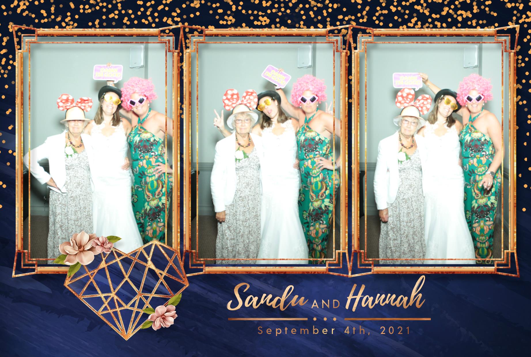 Sandu and Hannah's Wedding | View more photos from the event at gallery.myphotoboothexperience.co.uk/u/MyPhotoBoothExperienceLtd/Sandu-and-Hannahs-Wedding