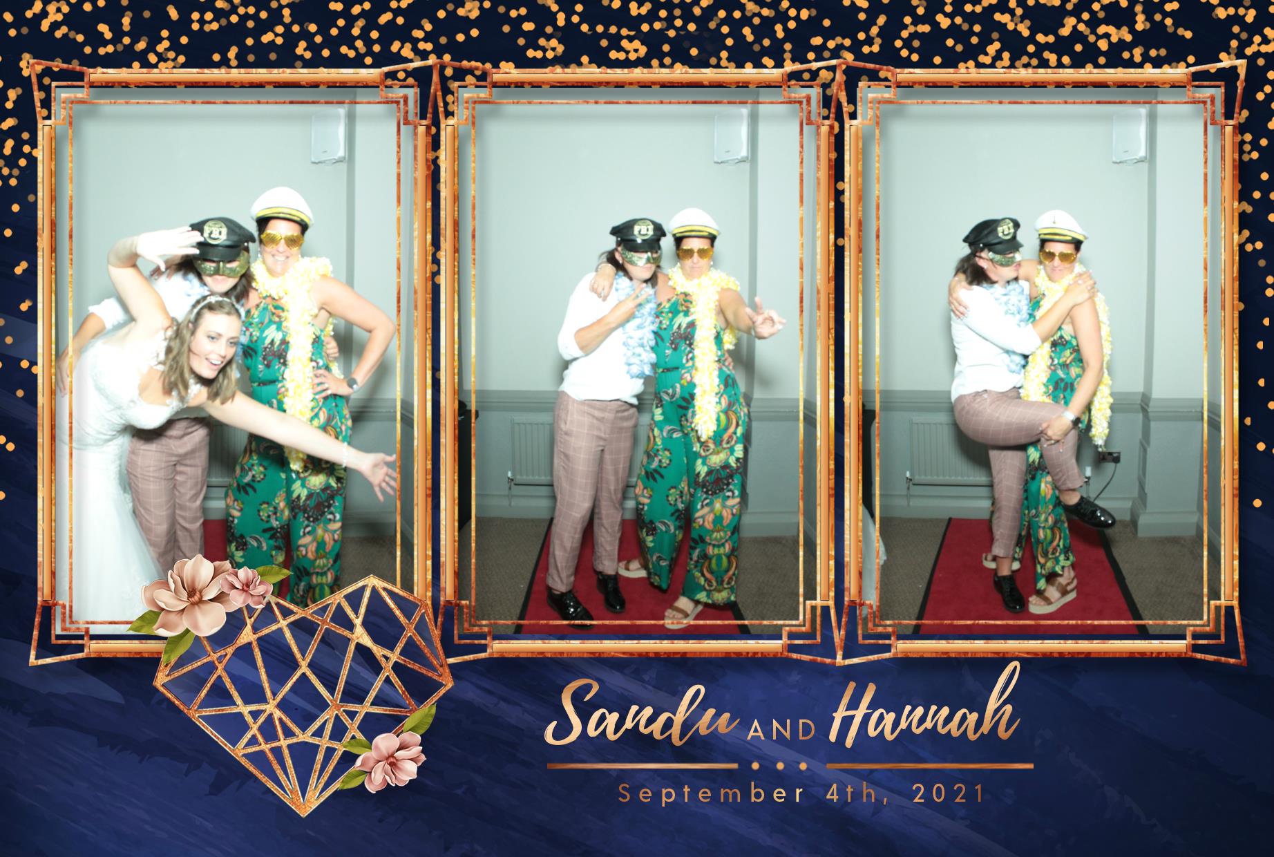 Sandu and Hannah's Wedding | View more photos from the event at gallery.myphotoboothexperience.co.uk/u/MyPhotoBoothExperienceLtd/Sandu-and-Hannahs-Wedding