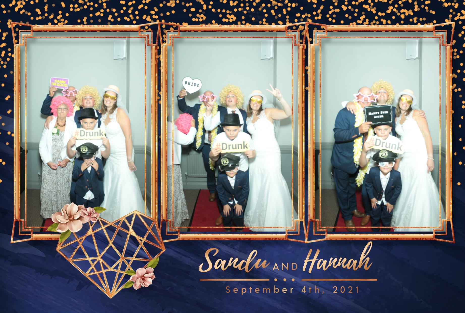 Sandu and Hannah's Wedding | View more photos from the event at gallery.myphotoboothexperience.co.uk/u/MyPhotoBoothExperienceLtd/Sandu-and-Hannahs-Wedding