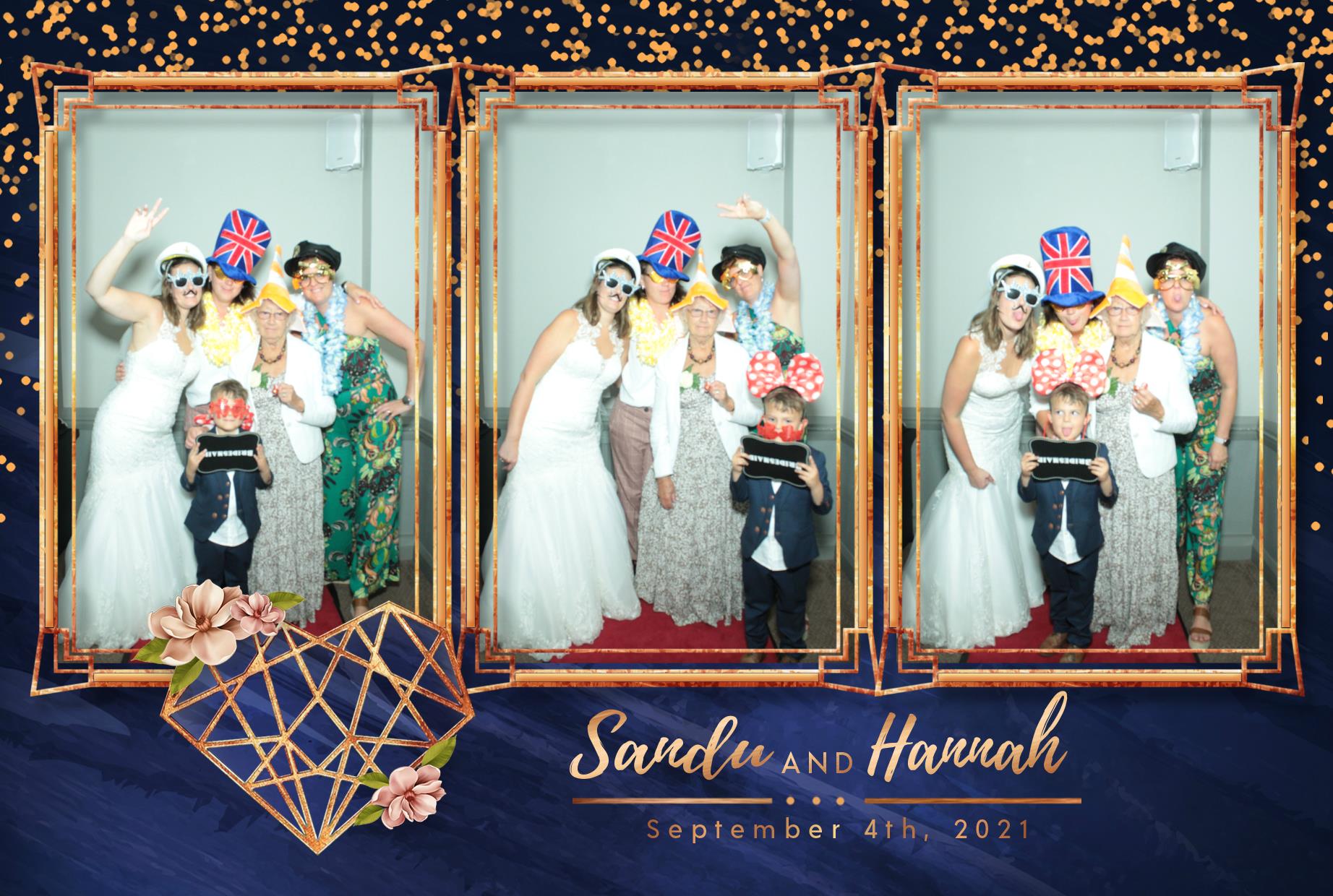 Sandu and Hannah's Wedding | View more photos from the event at gallery.myphotoboothexperience.co.uk/u/MyPhotoBoothExperienceLtd/Sandu-and-Hannahs-Wedding