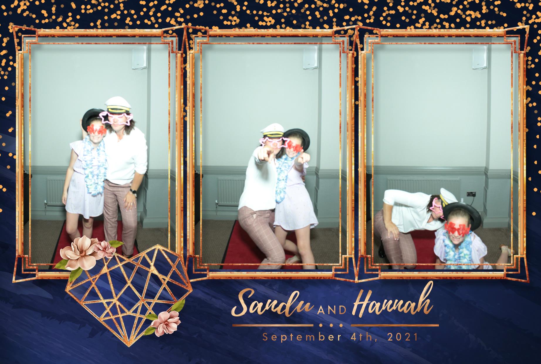 Sandu and Hannah's Wedding | View more photos from the event at gallery.myphotoboothexperience.co.uk/u/MyPhotoBoothExperienceLtd/Sandu-and-Hannahs-Wedding