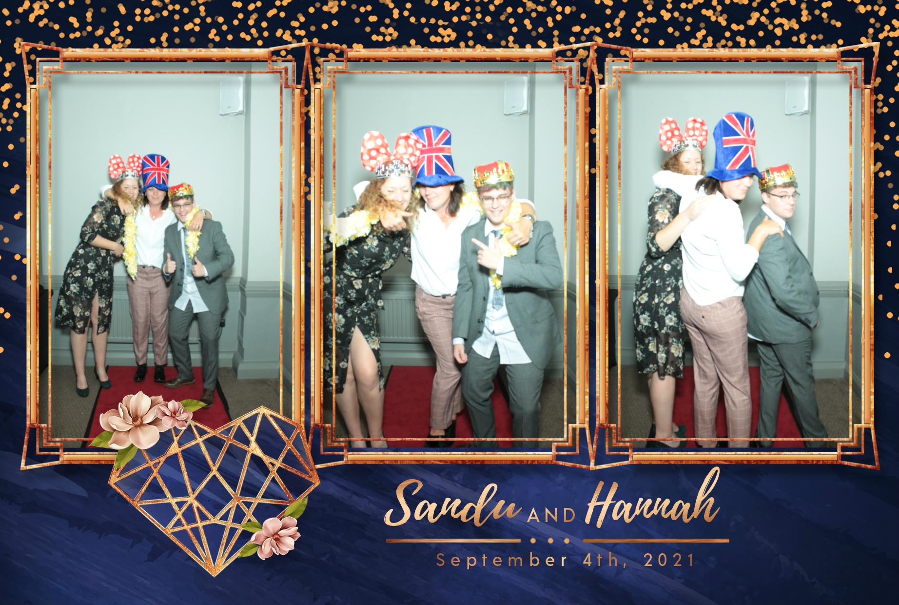 Sandu and Hannah's Wedding | View more photos from the event at gallery.myphotoboothexperience.co.uk/u/MyPhotoBoothExperienceLtd/Sandu-and-Hannahs-Wedding