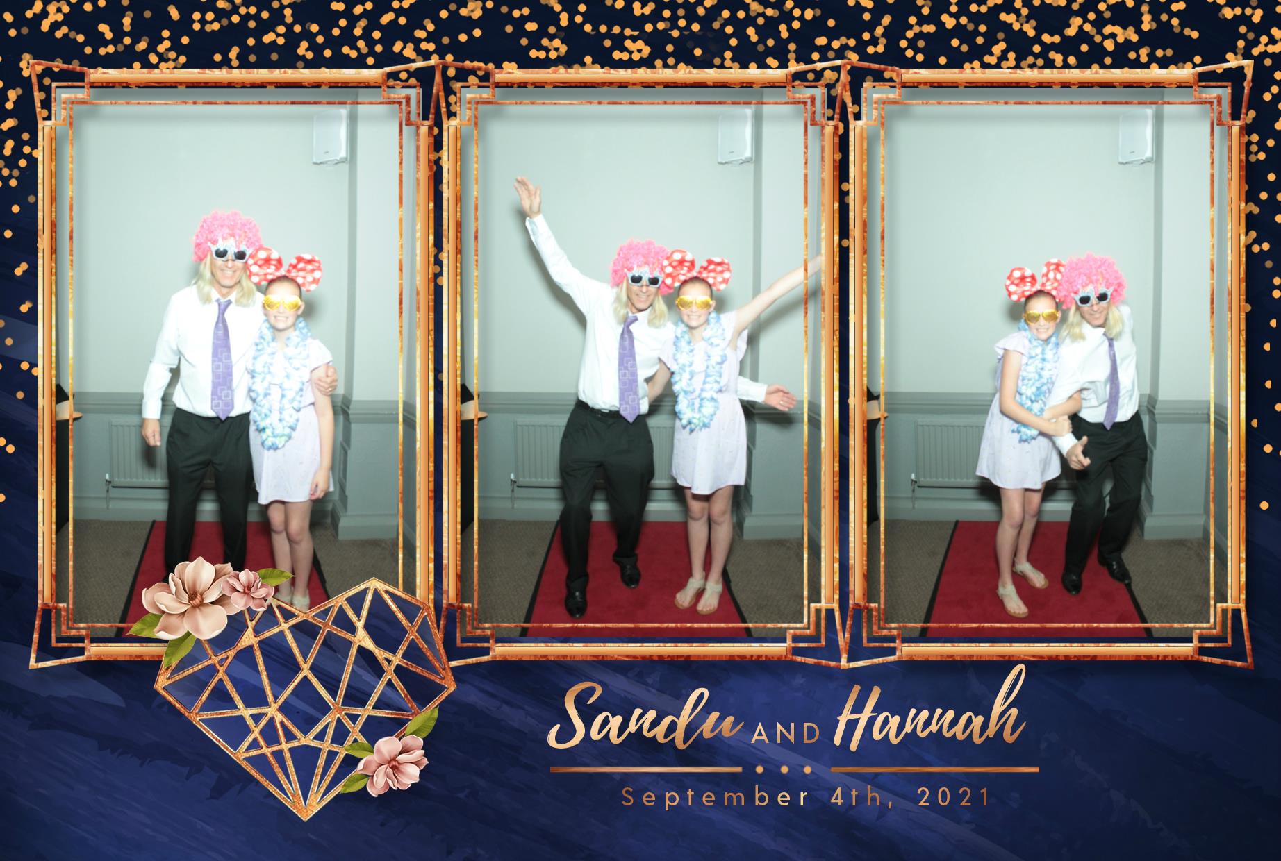 Sandu and Hannah's Wedding | View more photos from the event at gallery.myphotoboothexperience.co.uk/u/MyPhotoBoothExperienceLtd/Sandu-and-Hannahs-Wedding