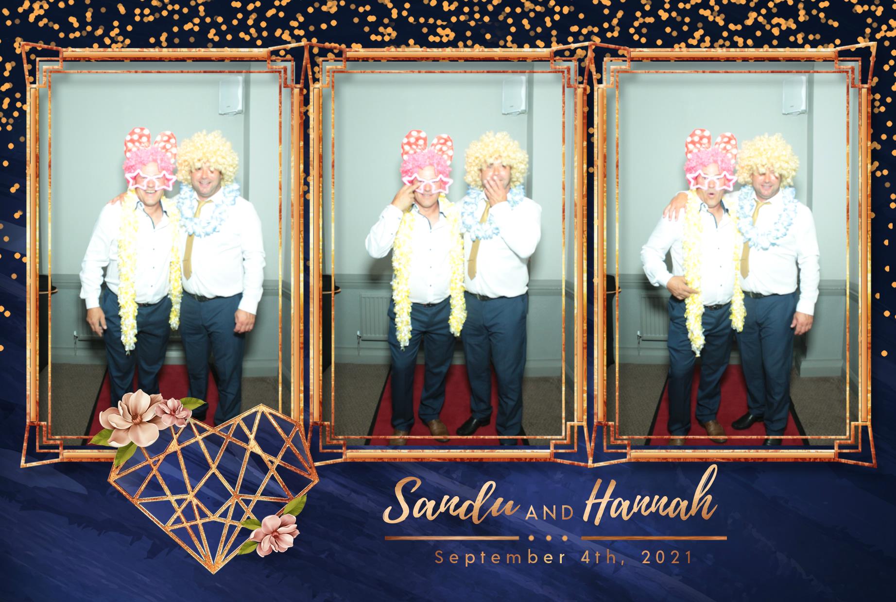 Sandu and Hannah's Wedding | View more photos from the event at gallery.myphotoboothexperience.co.uk/u/MyPhotoBoothExperienceLtd/Sandu-and-Hannahs-Wedding