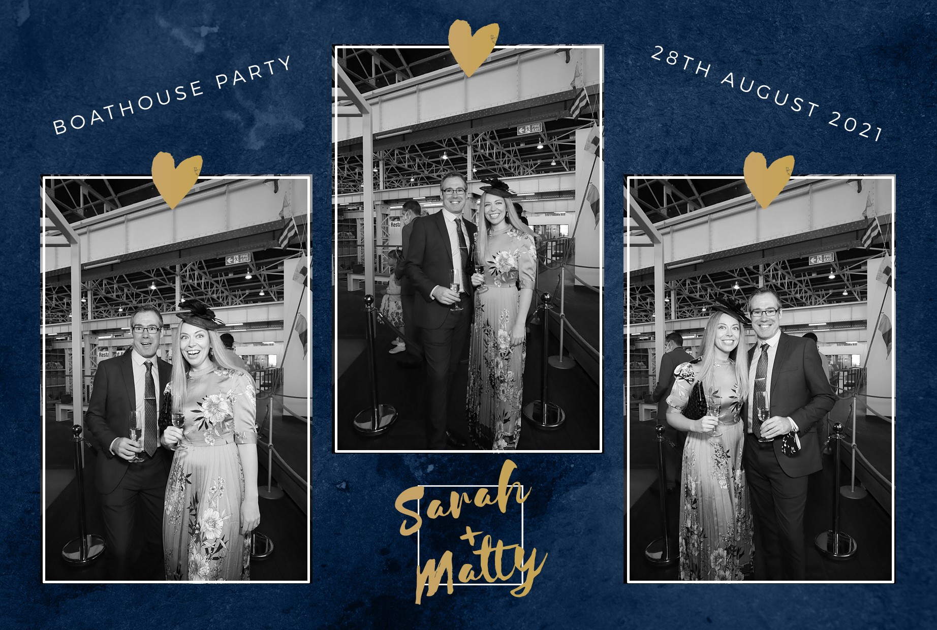 Sarah and Matty's  Boat House Party | View more photos from the event at gallery.myphotoboothexperience.co.uk/u/MyPhotoBoothExperienceLtd/Sarah-and-Mattys-Boat-House-Party
