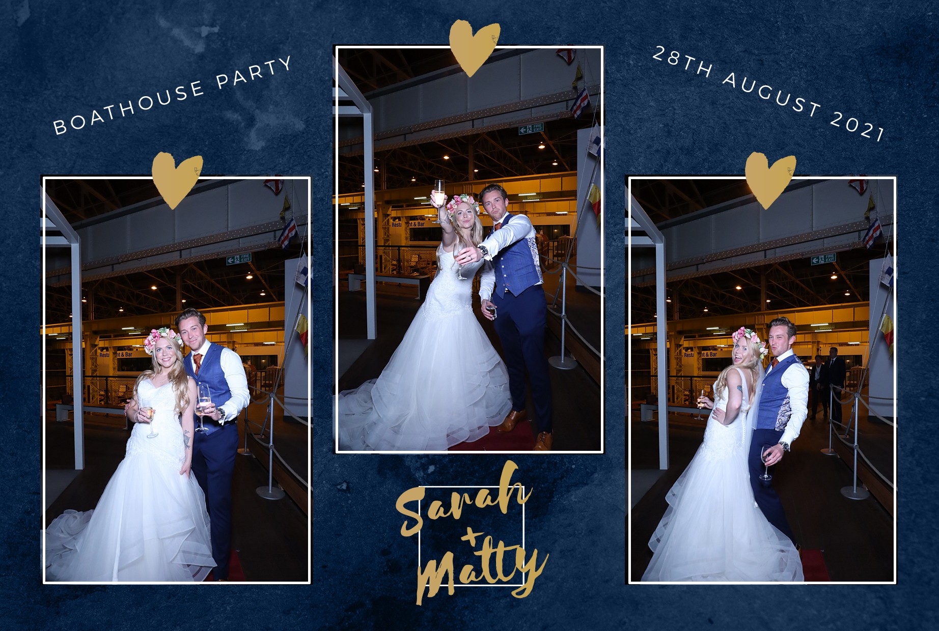 Sarah and Matty's  Boat House Party | View more photos from the event at gallery.myphotoboothexperience.co.uk/u/MyPhotoBoothExperienceLtd/Sarah-and-Mattys-Boat-House-Party