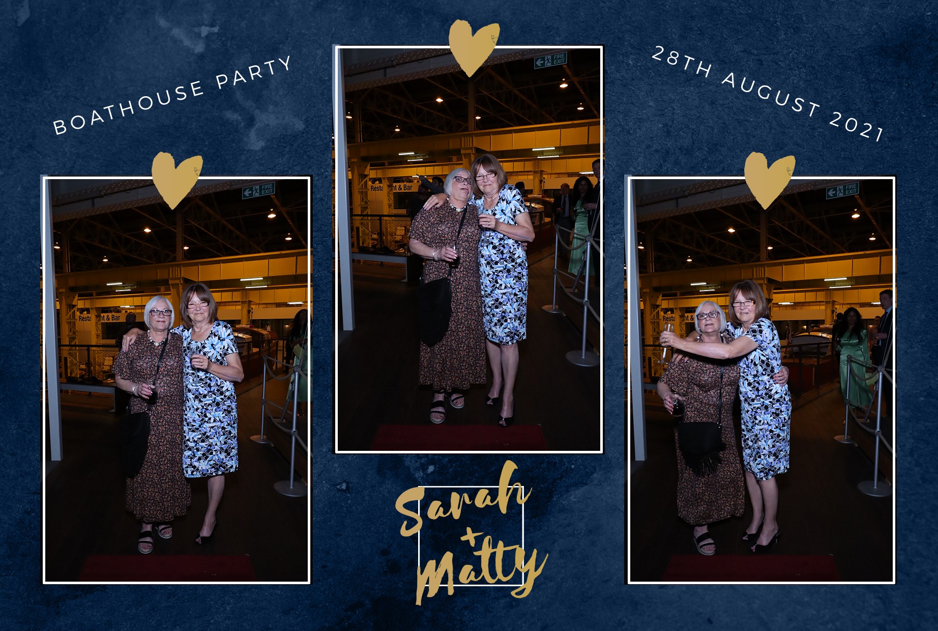 Sarah and Matty's  Boat House Party | View more photos from the event at gallery.myphotoboothexperience.co.uk/u/MyPhotoBoothExperienceLtd/Sarah-and-Mattys-Boat-House-Party