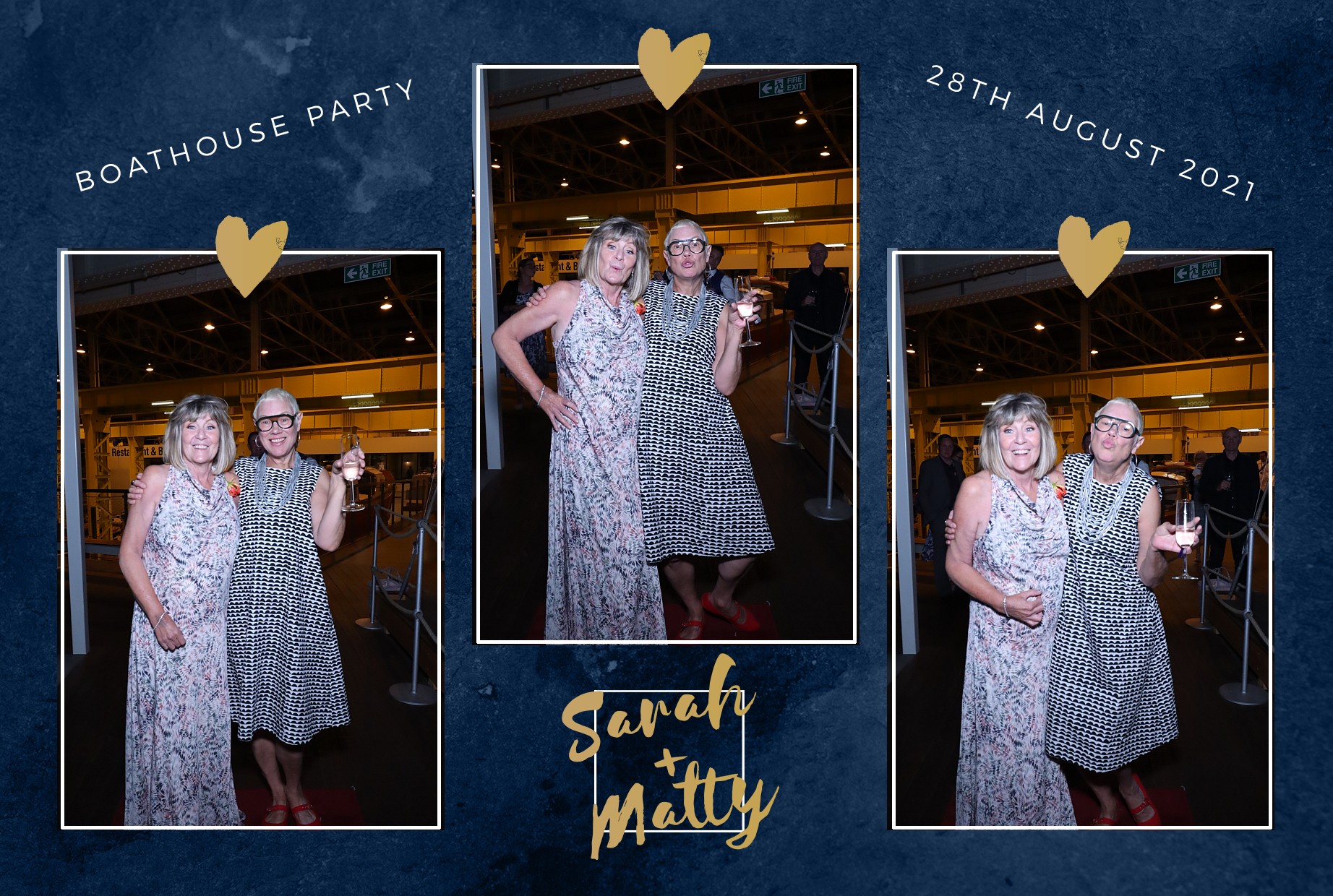 Sarah and Matty's  Boat House Party | View more photos from the event at gallery.myphotoboothexperience.co.uk/u/MyPhotoBoothExperienceLtd/Sarah-and-Mattys-Boat-House-Party