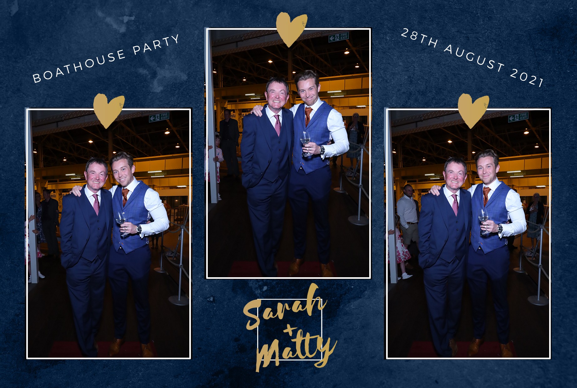 Sarah and Matty's  Boat House Party | View more photos from the event at gallery.myphotoboothexperience.co.uk/u/MyPhotoBoothExperienceLtd/Sarah-and-Mattys-Boat-House-Party
