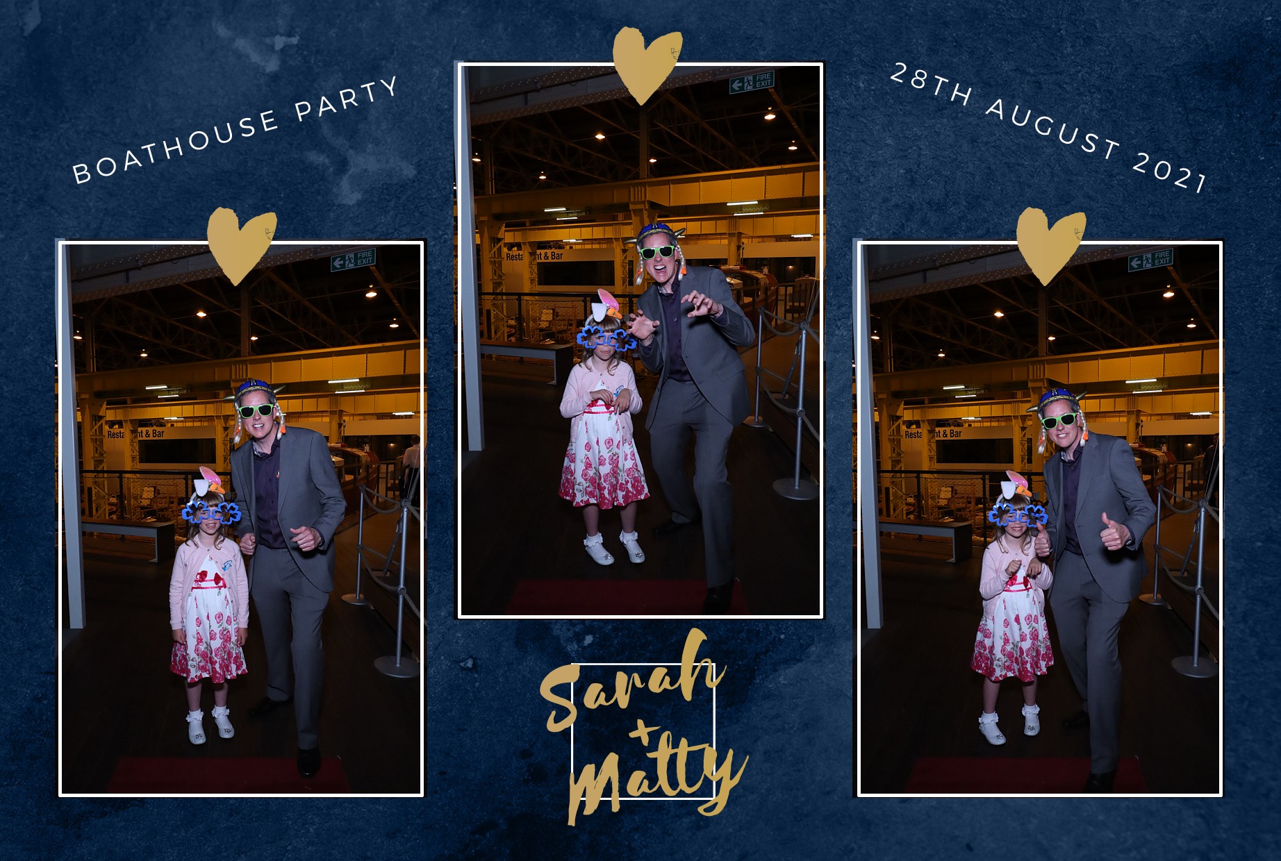 Sarah and Matty's  Boat House Party | View more photos from the event at gallery.myphotoboothexperience.co.uk/u/MyPhotoBoothExperienceLtd/Sarah-and-Mattys-Boat-House-Party