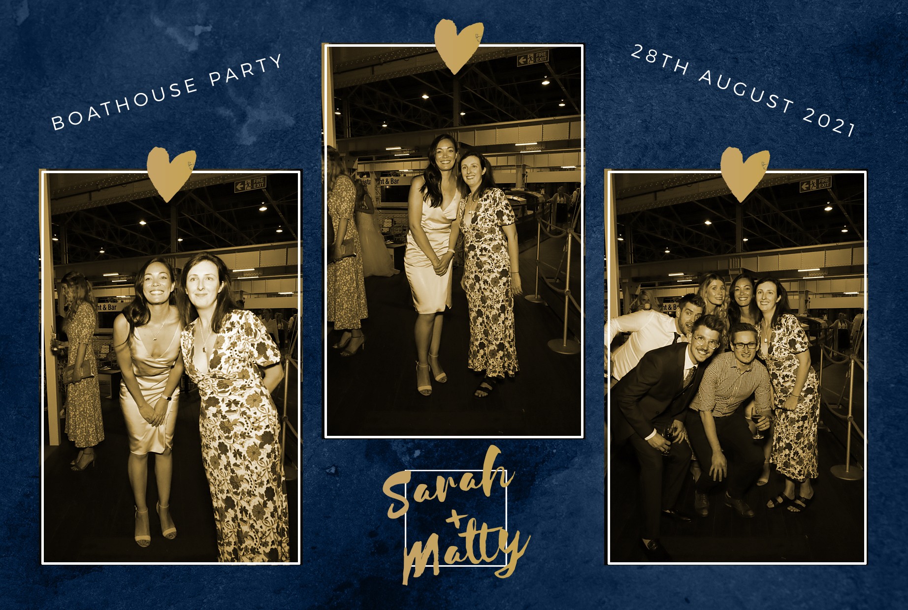 Sarah and Matty's  Boat House Party | View more photos from the event at gallery.myphotoboothexperience.co.uk/u/MyPhotoBoothExperienceLtd/Sarah-and-Mattys-Boat-House-Party