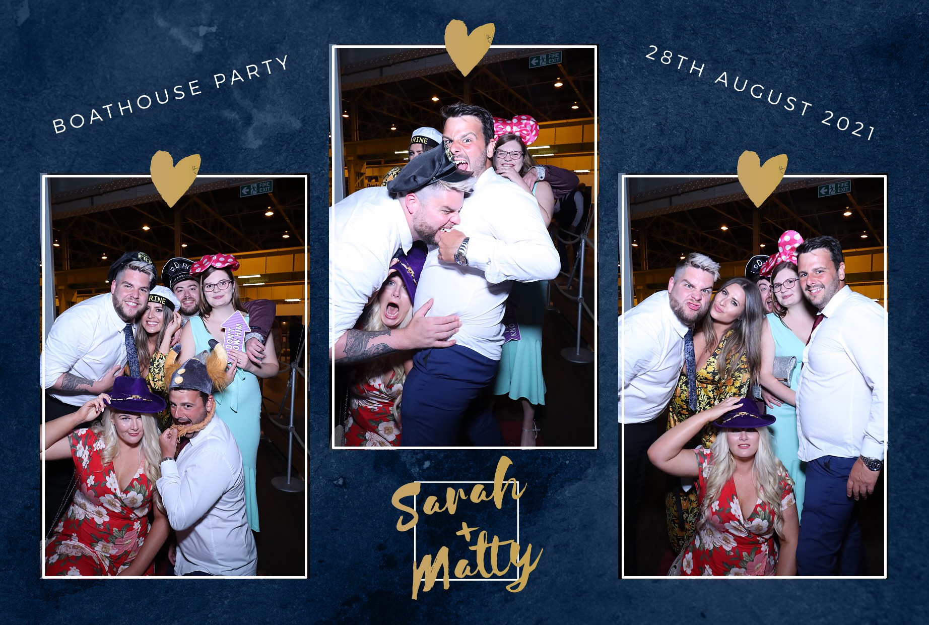 Sarah and Matty's  Boat House Party | View more photos from the event at gallery.myphotoboothexperience.co.uk/u/MyPhotoBoothExperienceLtd/Sarah-and-Mattys-Boat-House-Party