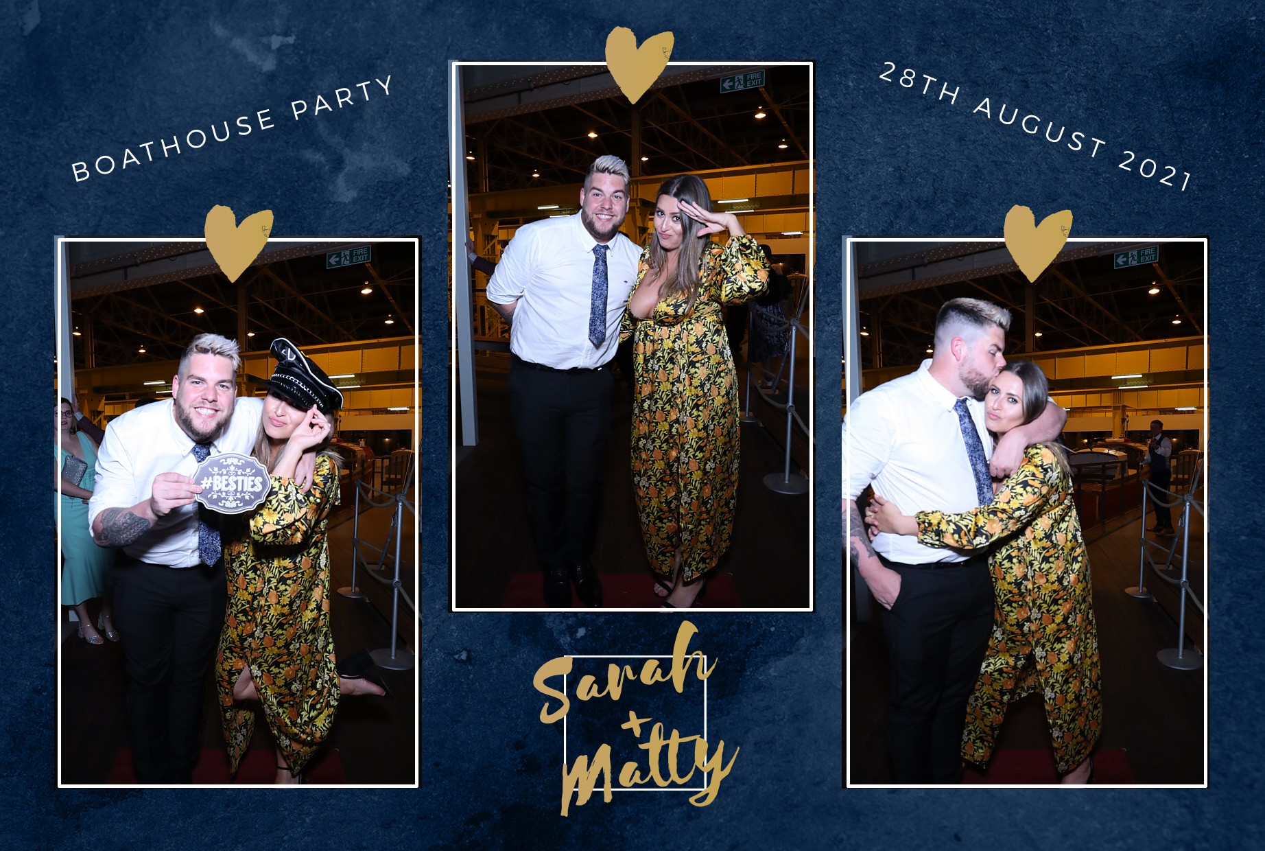 Sarah and Matty's  Boat House Party | View more photos from the event at gallery.myphotoboothexperience.co.uk/u/MyPhotoBoothExperienceLtd/Sarah-and-Mattys-Boat-House-Party