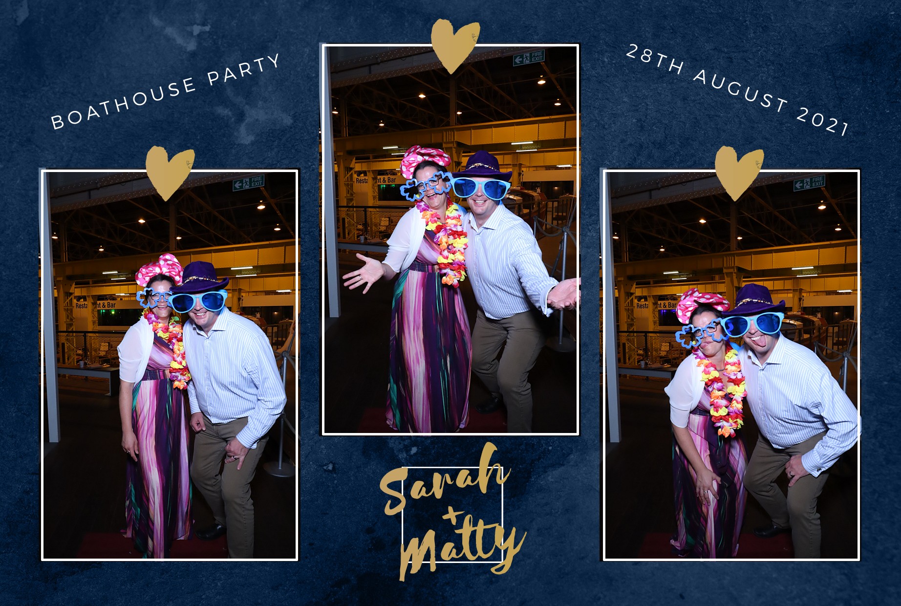Sarah and Matty's  Boat House Party | View more photos from the event at gallery.myphotoboothexperience.co.uk/u/MyPhotoBoothExperienceLtd/Sarah-and-Mattys-Boat-House-Party