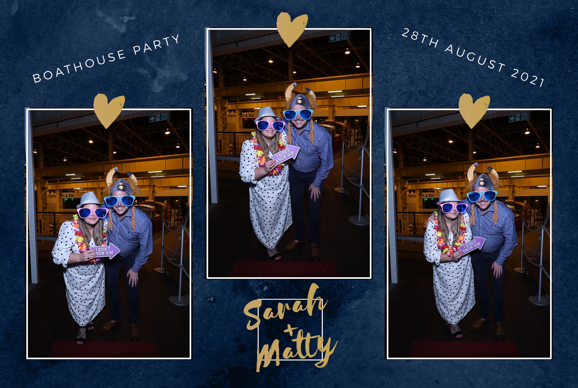Sarah and Matty's  Boat House Party | View more photos from the event at gallery.myphotoboothexperience.co.uk/u/MyPhotoBoothExperienceLtd/Sarah-and-Mattys-Boat-House-Party