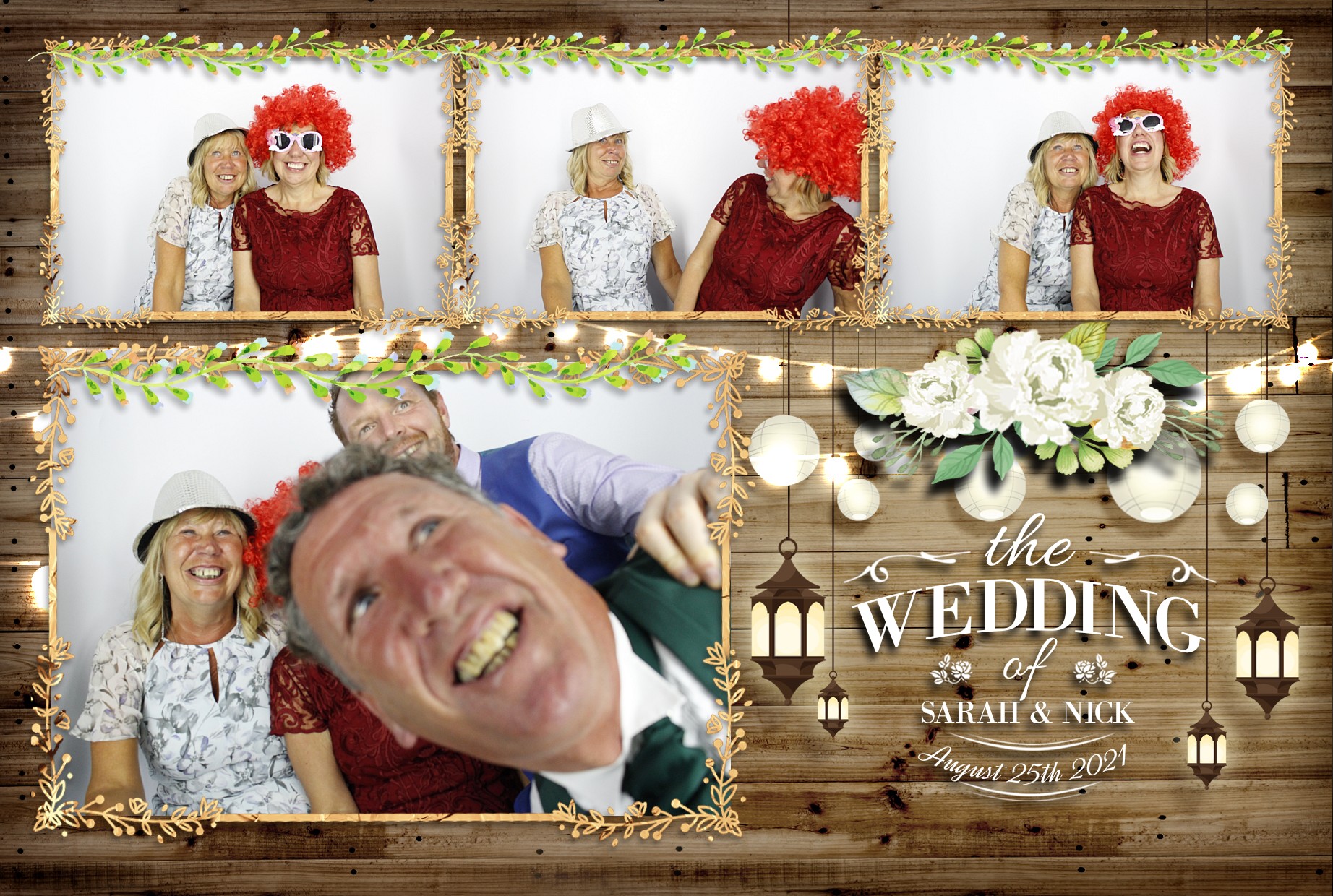 Sarah and Nick's Wedding  | View more photos from the event at gallery.myphotoboothexperience.co.uk/u/MyPhotoBoothExperienceLtd/Sarah-and-Nicks-Wedding