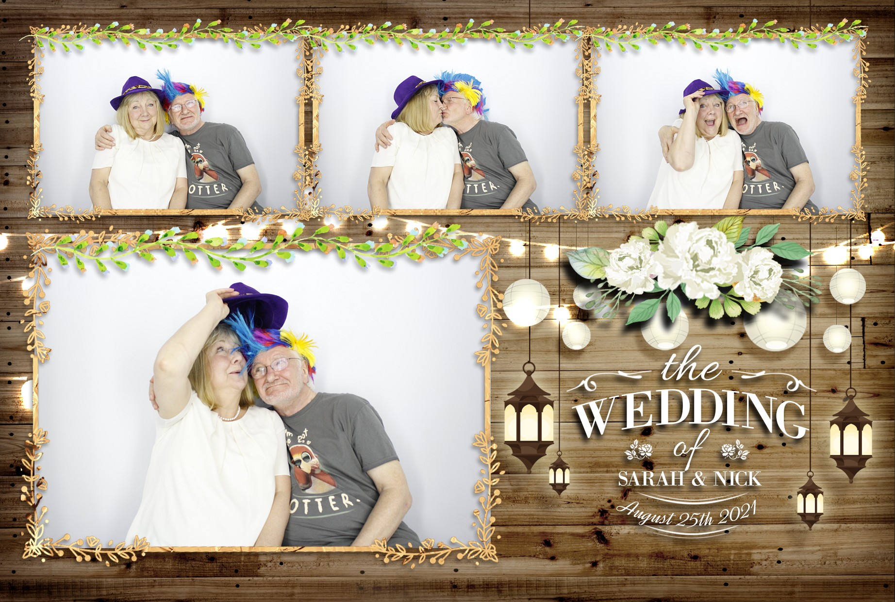 Sarah and Nick's Wedding  | View more photos from the event at gallery.myphotoboothexperience.co.uk/u/MyPhotoBoothExperienceLtd/Sarah-and-Nicks-Wedding