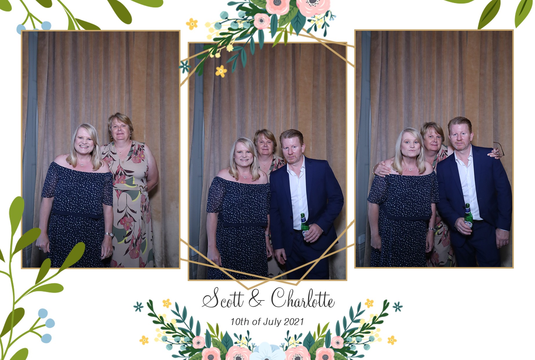 Scott & Charlotte | View more photos from the event at gallery.myphotoboothexperience.co.uk/u/MyPhotoBoothExperienceLtd/Scott-Charlotte