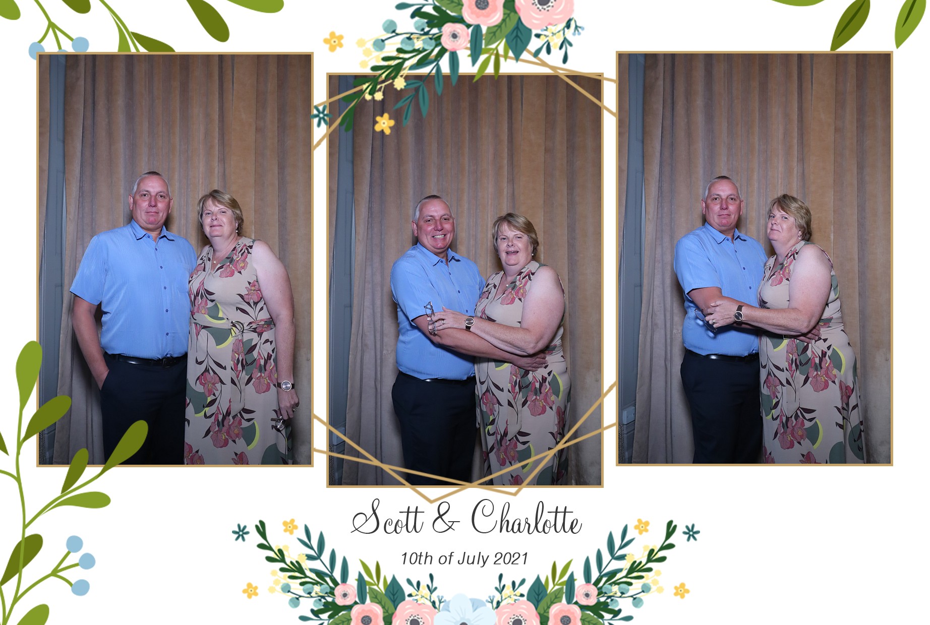 Scott & Charlotte | View more photos from the event at gallery.myphotoboothexperience.co.uk/u/MyPhotoBoothExperienceLtd/Scott-Charlotte
