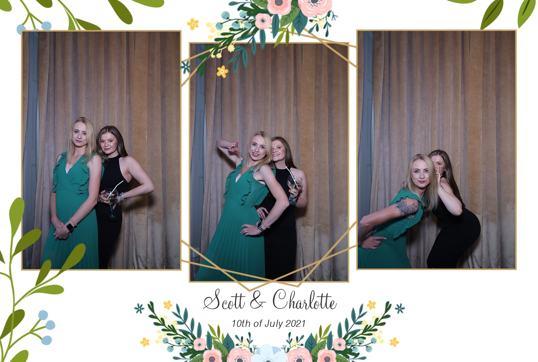 Scott & Charlotte | View more photos from the event at gallery.myphotoboothexperience.co.uk/u/MyPhotoBoothExperienceLtd/Scott-Charlotte