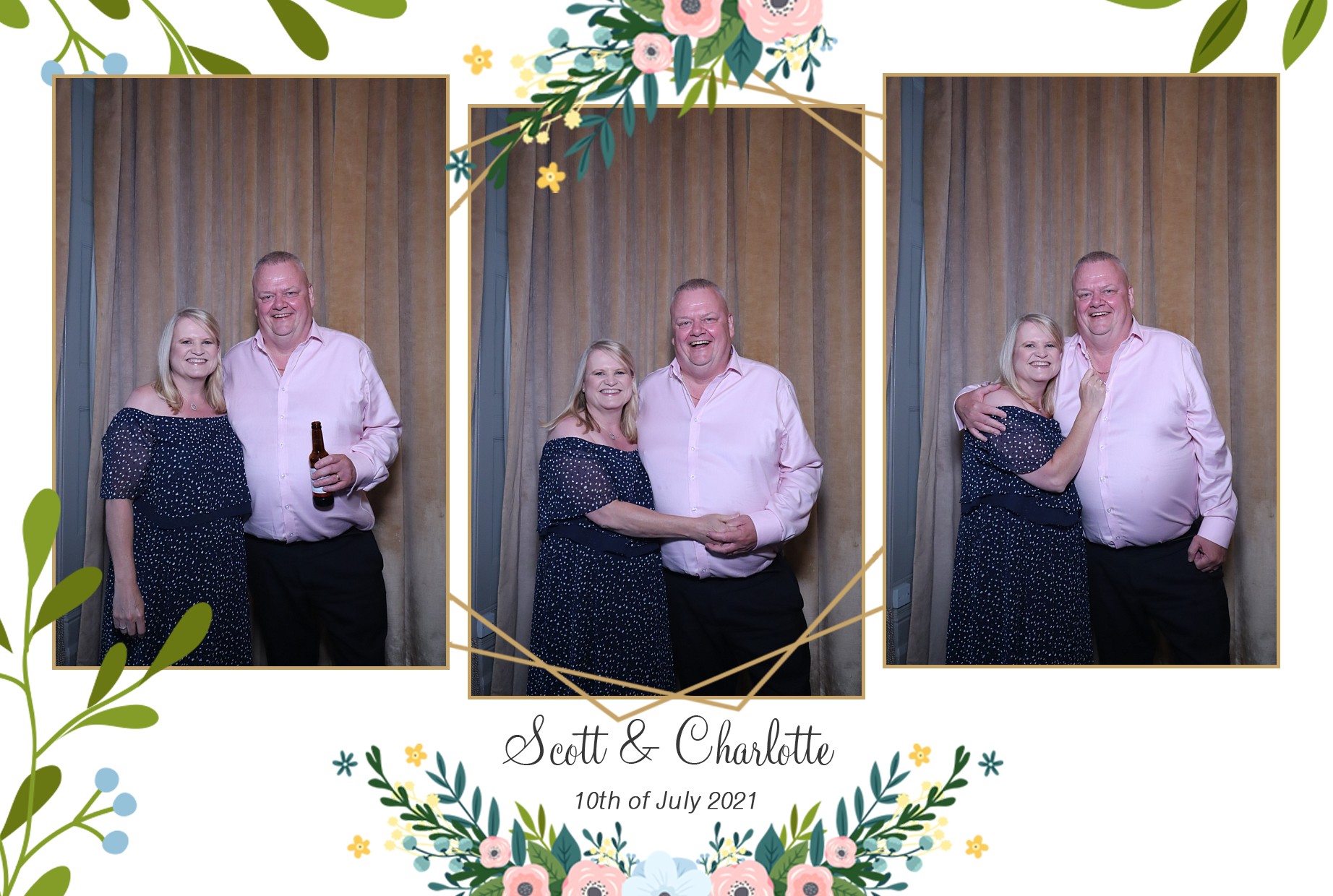 Scott & Charlotte | View more photos from the event at gallery.myphotoboothexperience.co.uk/u/MyPhotoBoothExperienceLtd/Scott-Charlotte