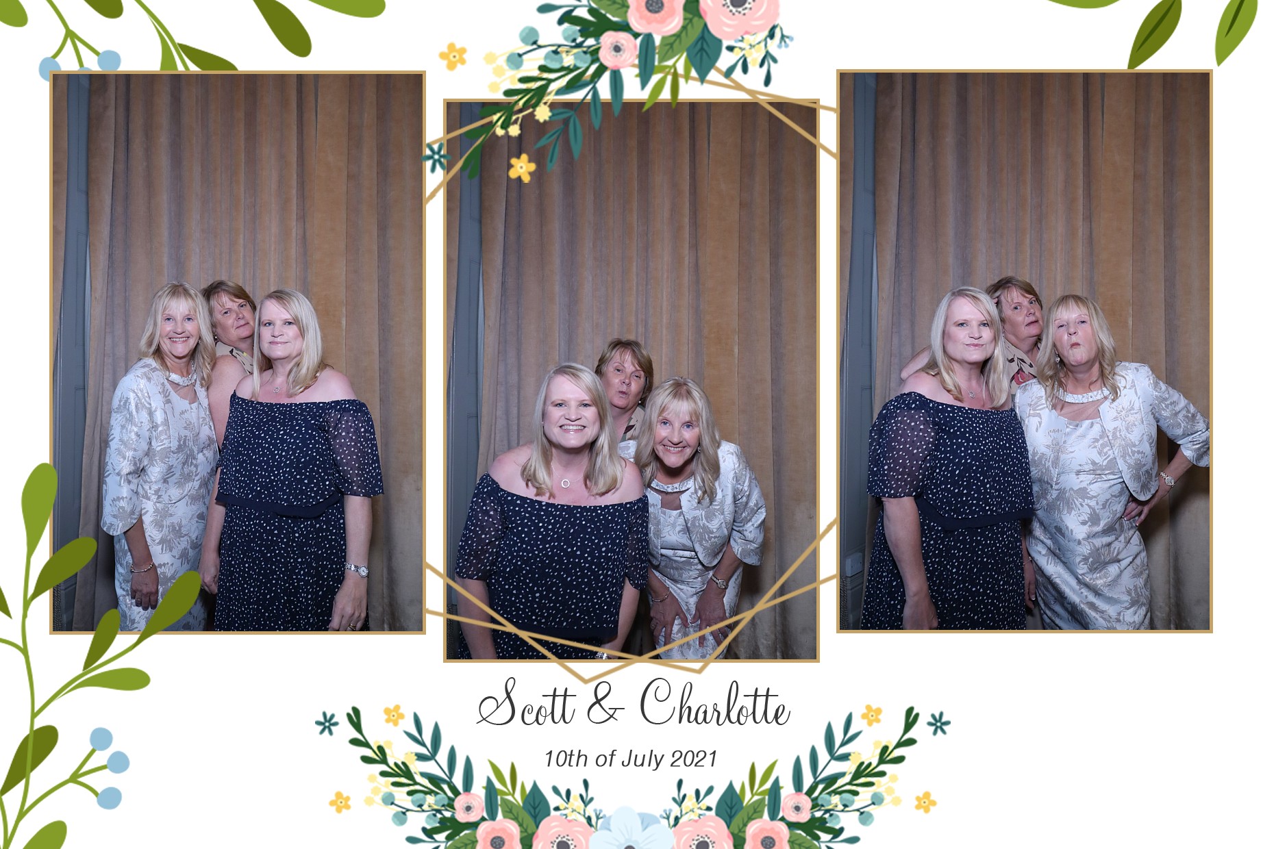Scott & Charlotte | View more photos from the event at gallery.myphotoboothexperience.co.uk/u/MyPhotoBoothExperienceLtd/Scott-Charlotte