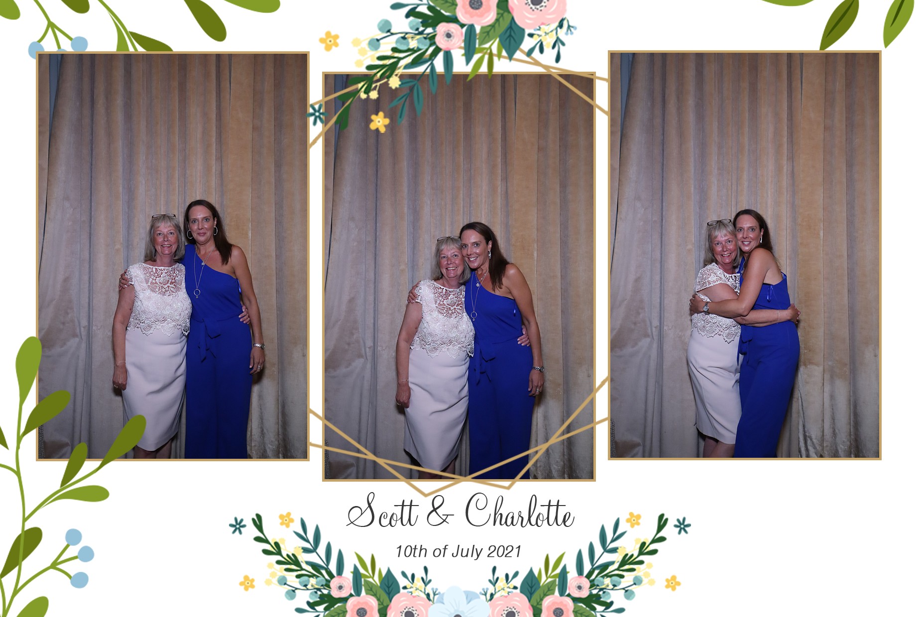 Scott & Charlotte | View more photos from the event at gallery.myphotoboothexperience.co.uk/u/MyPhotoBoothExperienceLtd/Scott-Charlotte
