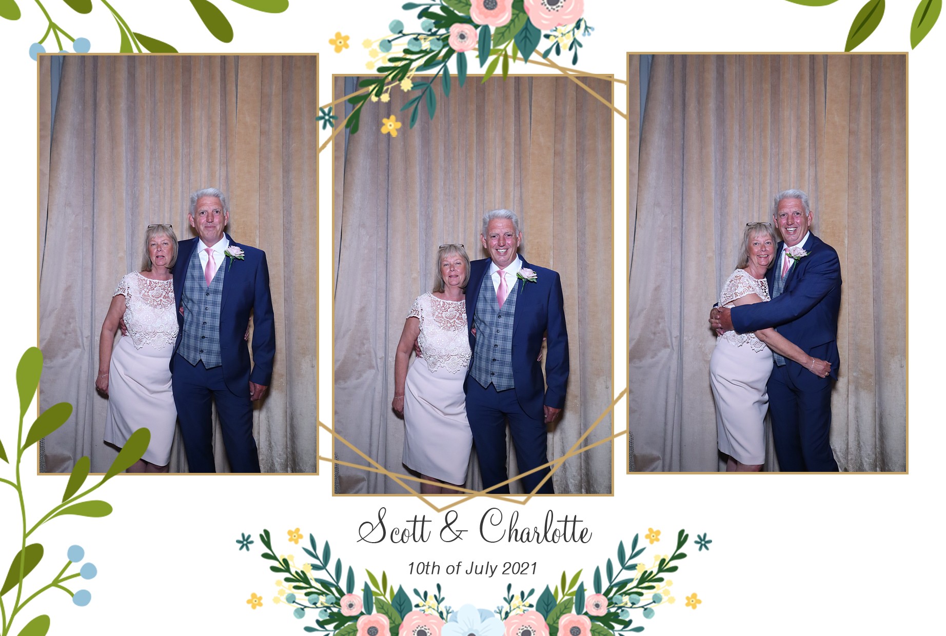Scott & Charlotte | View more photos from the event at gallery.myphotoboothexperience.co.uk/u/MyPhotoBoothExperienceLtd/Scott-Charlotte