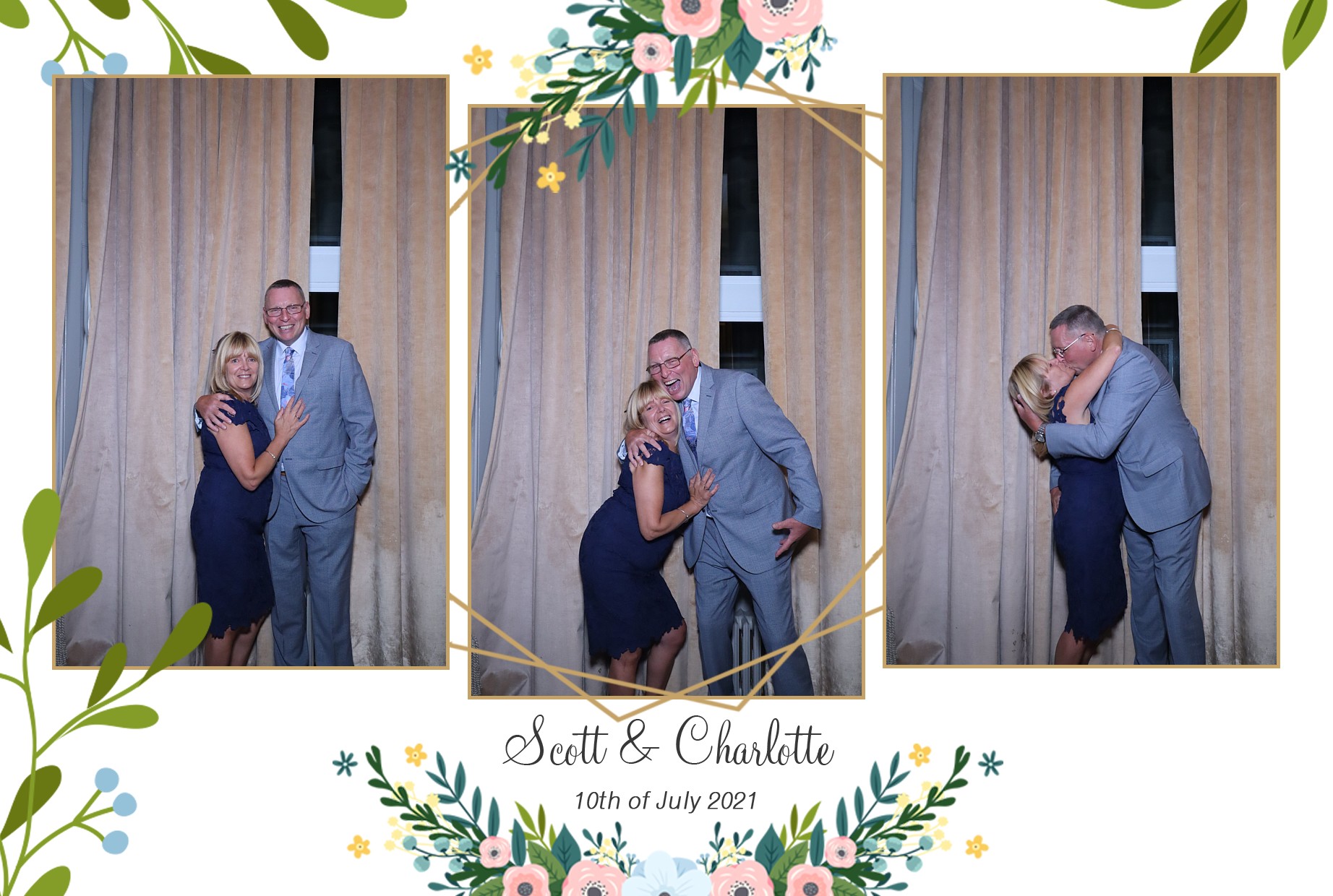 Scott & Charlotte | View more photos from the event at gallery.myphotoboothexperience.co.uk/u/MyPhotoBoothExperienceLtd/Scott-Charlotte