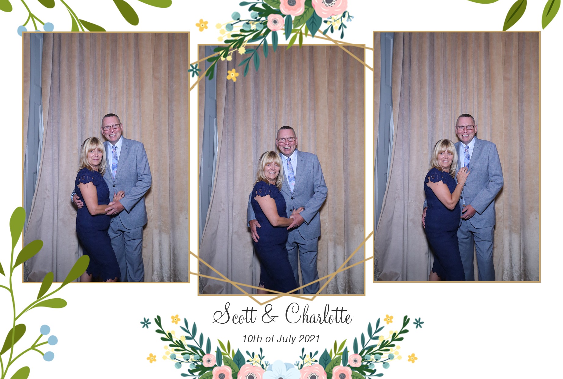 Scott & Charlotte | View more photos from the event at gallery.myphotoboothexperience.co.uk/u/MyPhotoBoothExperienceLtd/Scott-Charlotte