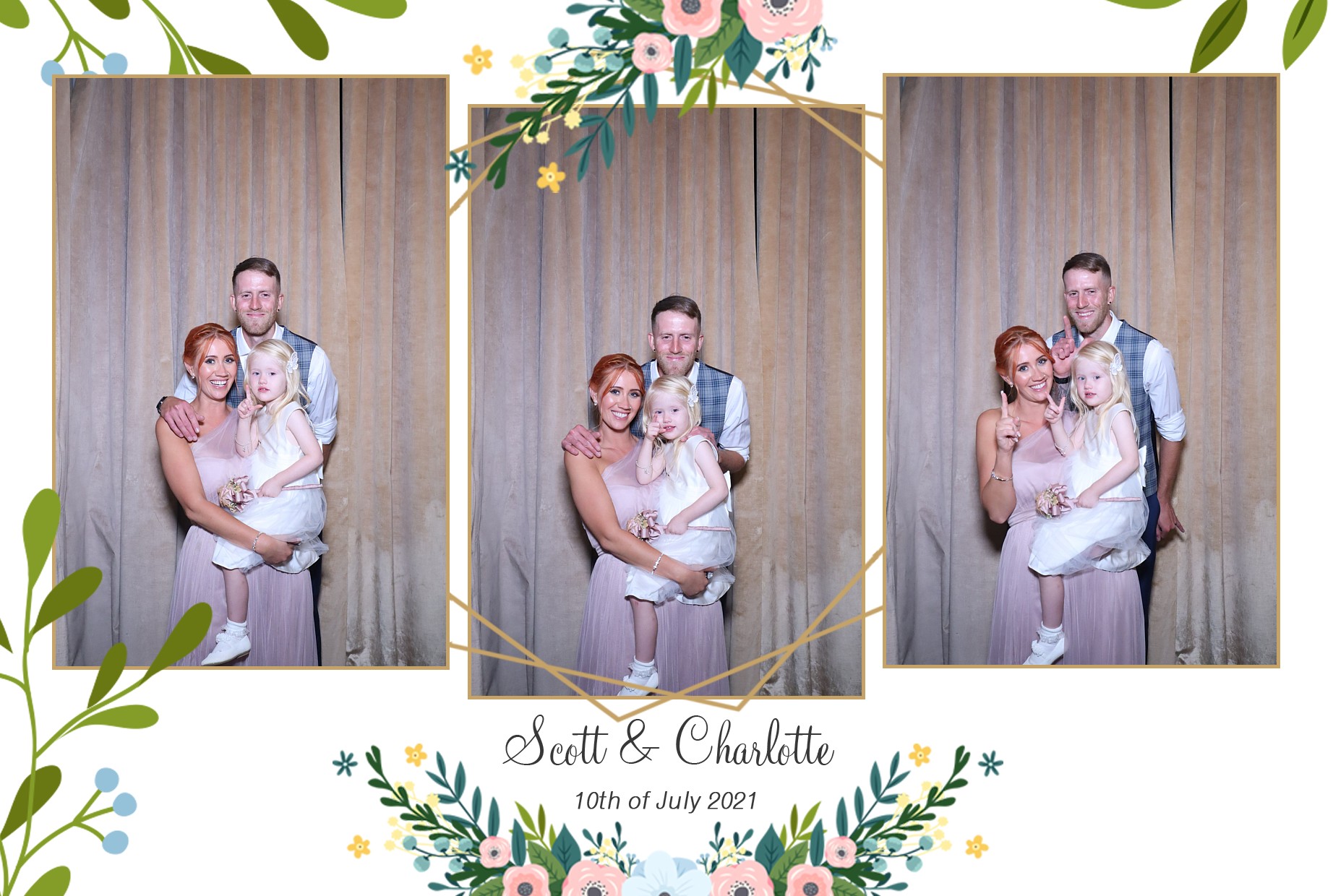 Scott & Charlotte | View more photos from the event at gallery.myphotoboothexperience.co.uk/u/MyPhotoBoothExperienceLtd/Scott-Charlotte