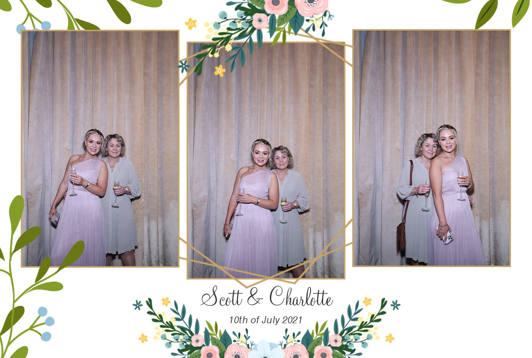 Scott & Charlotte | View more photos from the event at gallery.myphotoboothexperience.co.uk/u/MyPhotoBoothExperienceLtd/Scott-Charlotte