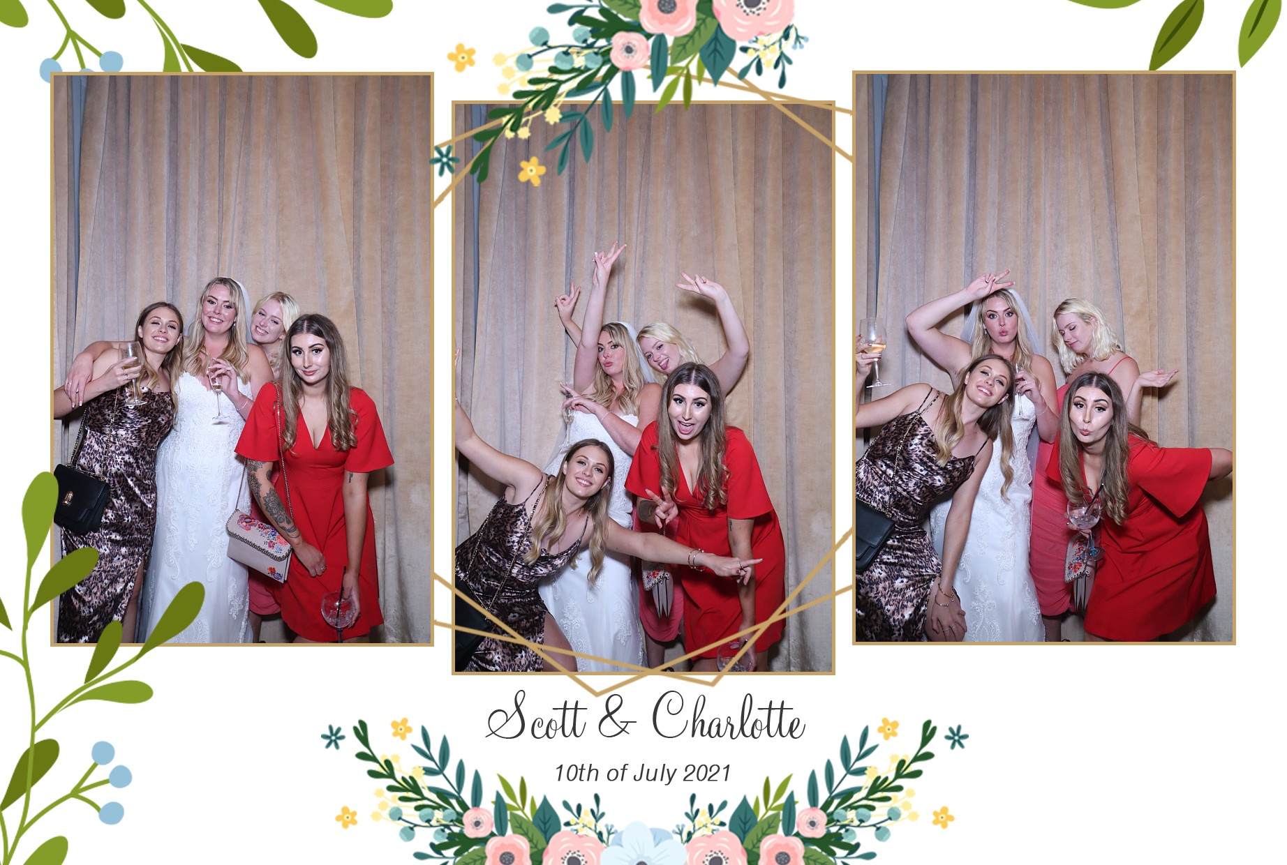 Scott & Charlotte | View more photos from the event at gallery.myphotoboothexperience.co.uk/u/MyPhotoBoothExperienceLtd/Scott-Charlotte