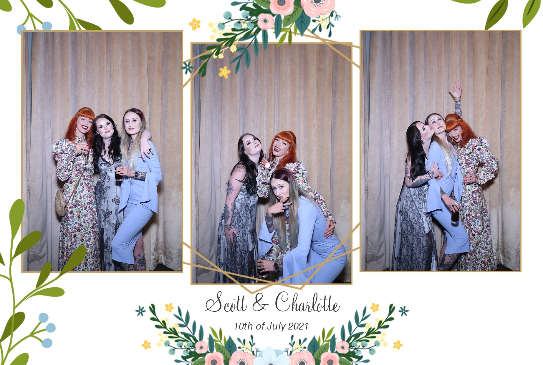 Scott & Charlotte | View more photos from the event at gallery.myphotoboothexperience.co.uk/u/MyPhotoBoothExperienceLtd/Scott-Charlotte