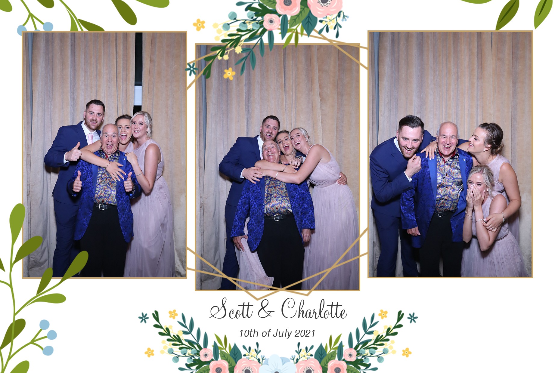 Scott & Charlotte | View more photos from the event at gallery.myphotoboothexperience.co.uk/u/MyPhotoBoothExperienceLtd/Scott-Charlotte