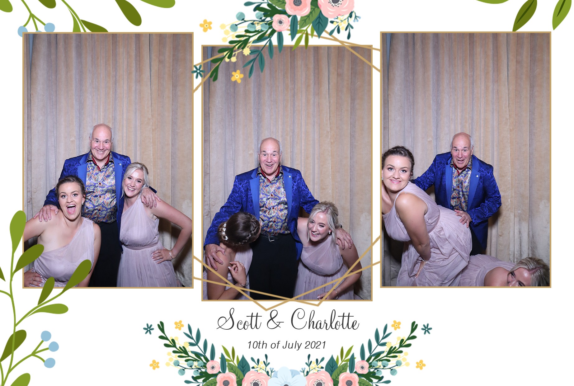 Scott & Charlotte | View more photos from the event at gallery.myphotoboothexperience.co.uk/u/MyPhotoBoothExperienceLtd/Scott-Charlotte