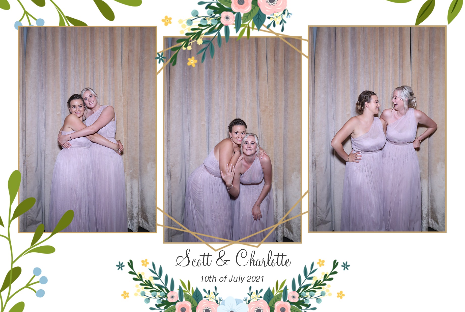 Scott & Charlotte | View more photos from the event at gallery.myphotoboothexperience.co.uk/u/MyPhotoBoothExperienceLtd/Scott-Charlotte