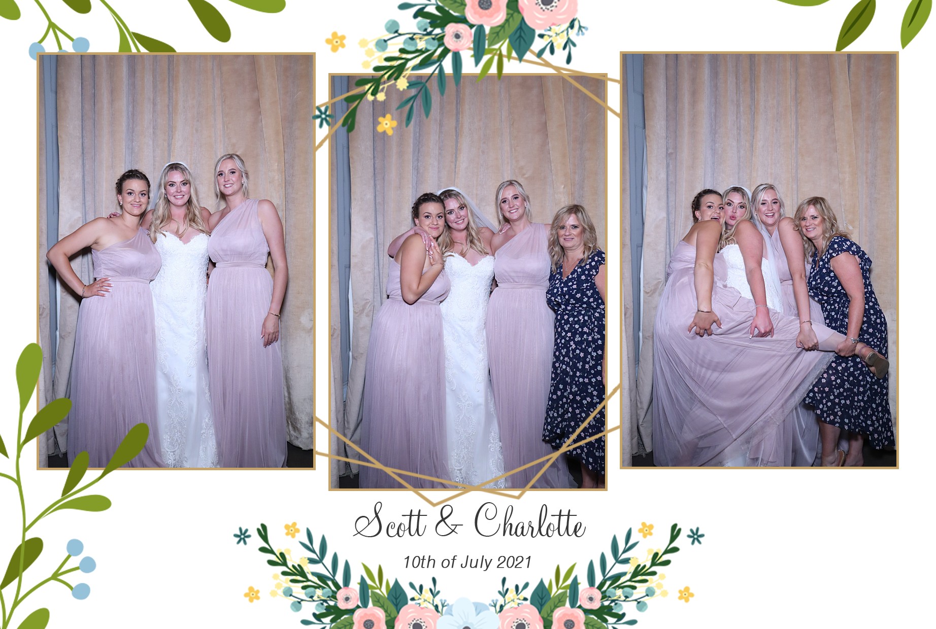 Scott & Charlotte | View more photos from the event at gallery.myphotoboothexperience.co.uk/u/MyPhotoBoothExperienceLtd/Scott-Charlotte