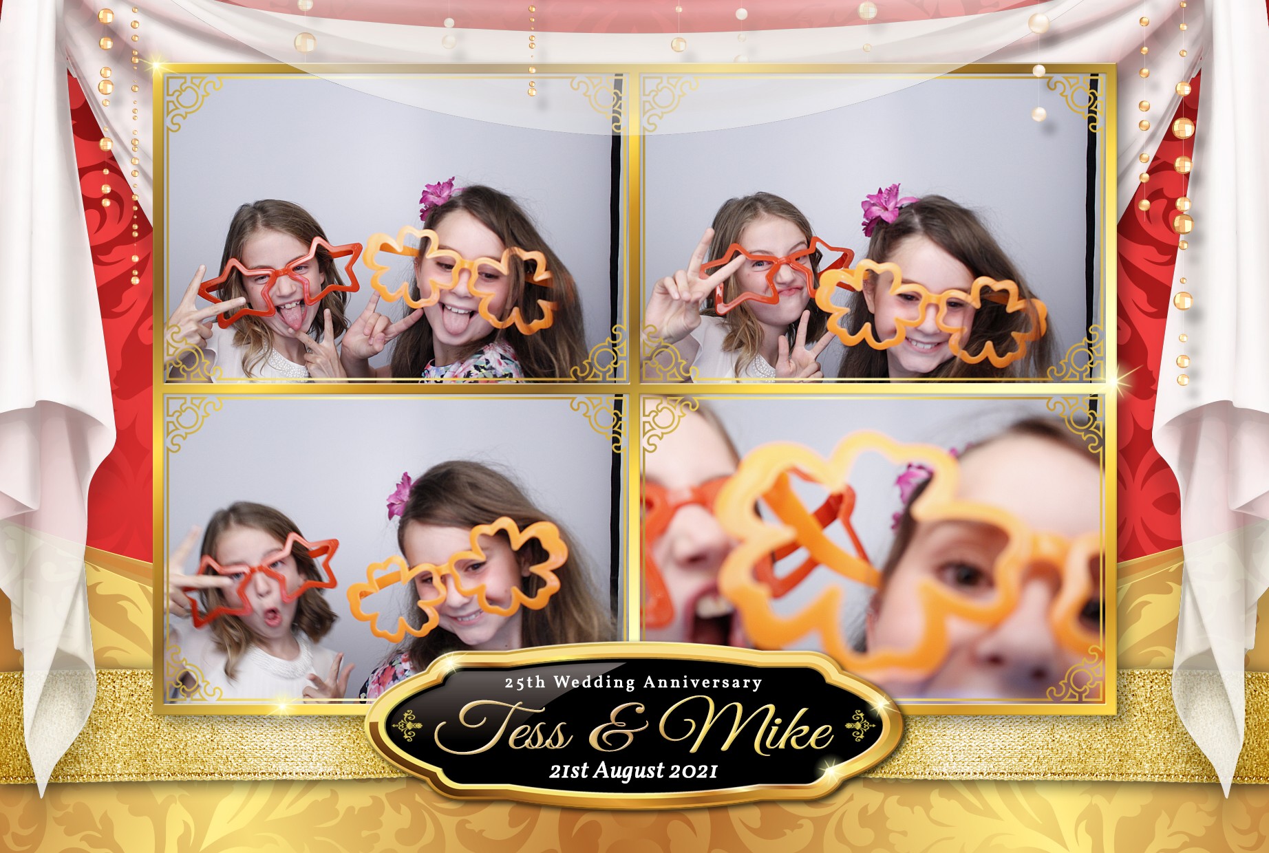 Tess and Mike's 25th Anniversary | View more photos from the event at gallery.myphotoboothexperience.co.uk/u/MyPhotoBoothExperienceLtd/Tess-and-Mikes-25th-Anniversary