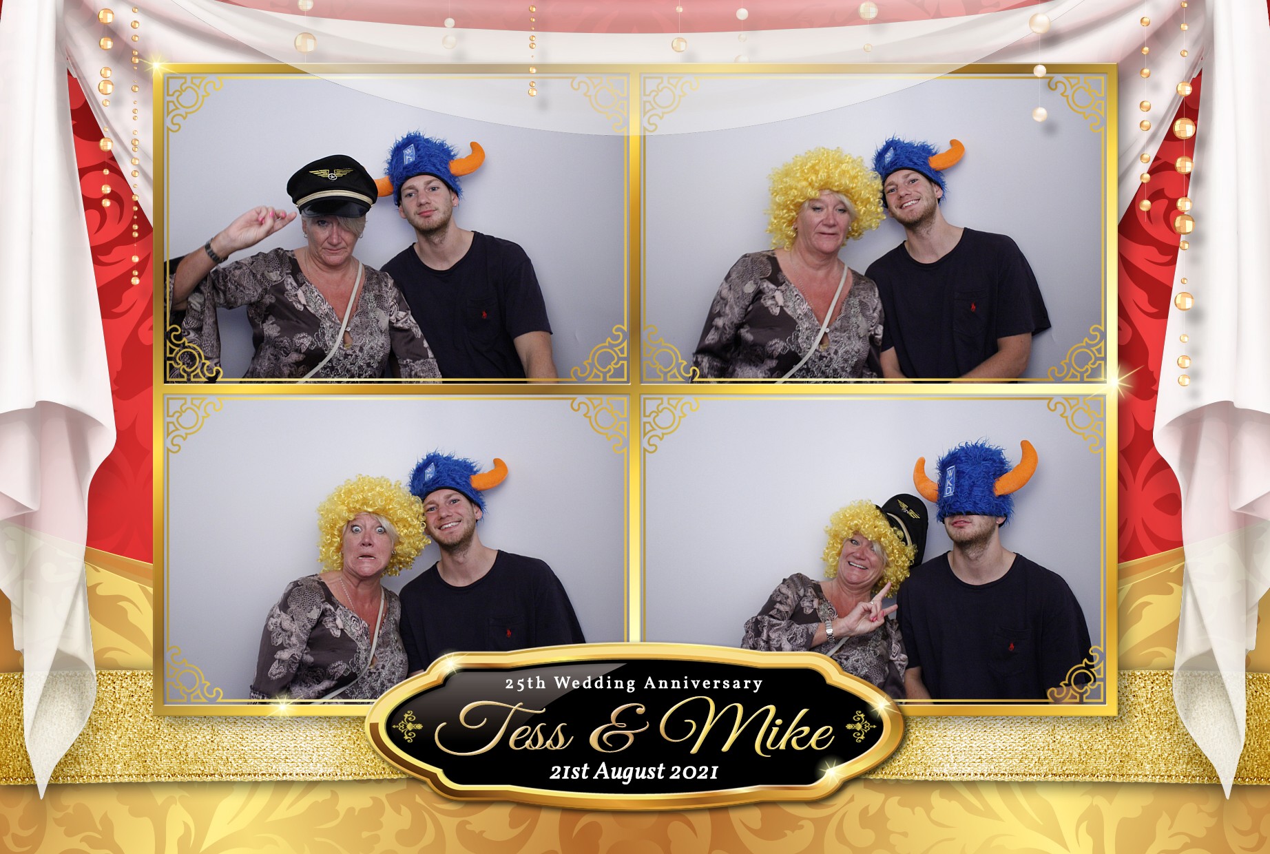 Tess and Mike's 25th Anniversary | View more photos from the event at gallery.myphotoboothexperience.co.uk/u/MyPhotoBoothExperienceLtd/Tess-and-Mikes-25th-Anniversary