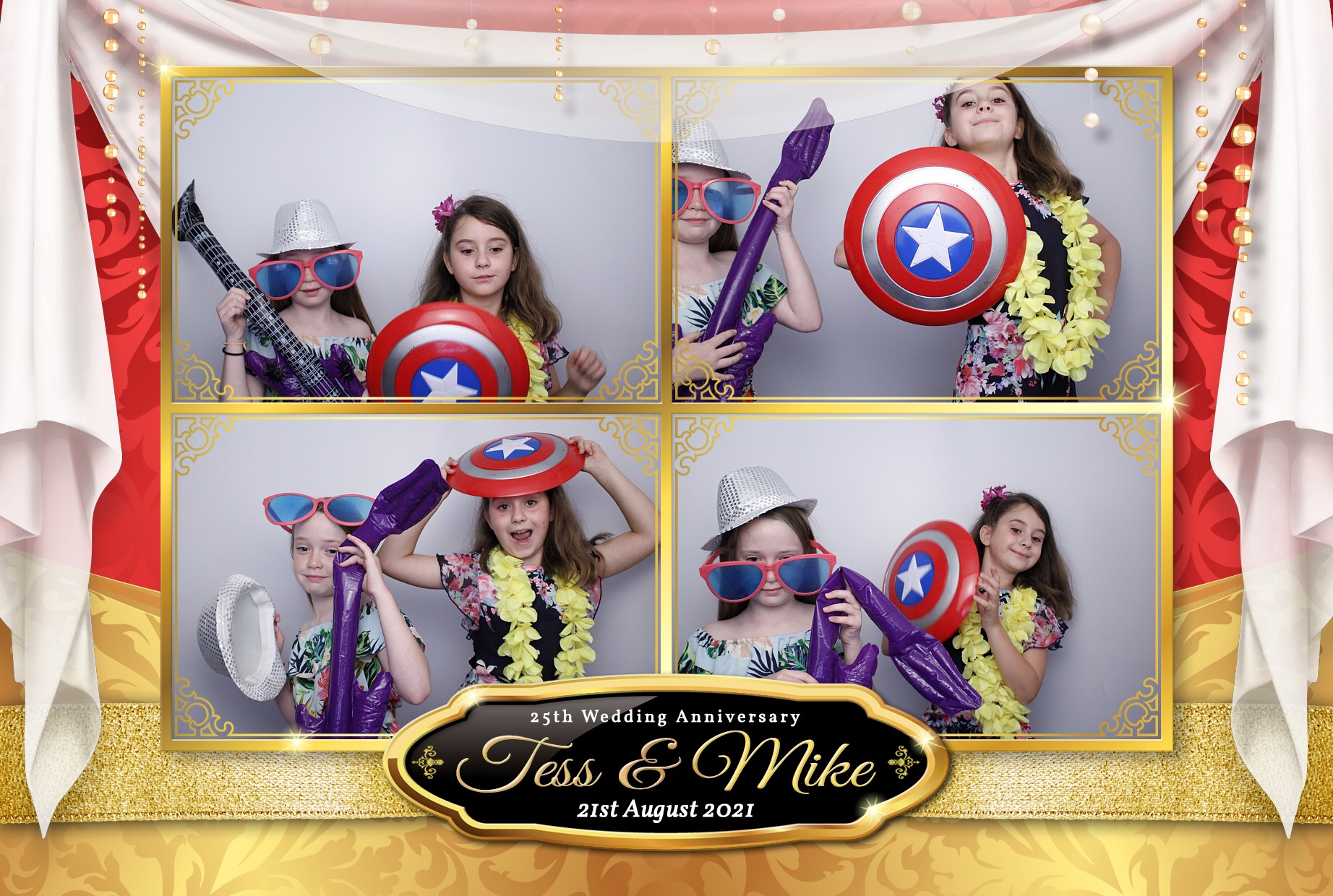 Tess and Mike's 25th Anniversary | View more photos from the event at gallery.myphotoboothexperience.co.uk/u/MyPhotoBoothExperienceLtd/Tess-and-Mikes-25th-Anniversary
