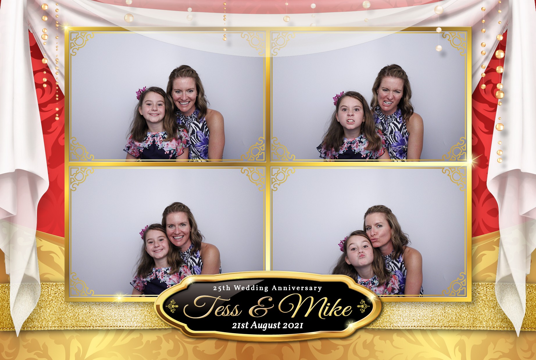 Tess and Mike's 25th Anniversary | View more photos from the event at gallery.myphotoboothexperience.co.uk/u/MyPhotoBoothExperienceLtd/Tess-and-Mikes-25th-Anniversary