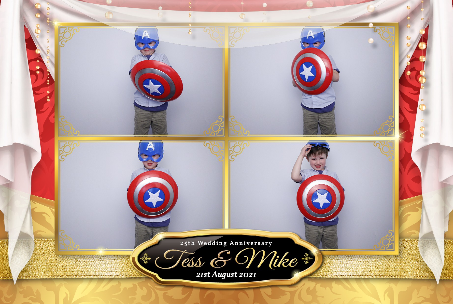 Tess and Mike's 25th Anniversary | View more photos from the event at gallery.myphotoboothexperience.co.uk/u/MyPhotoBoothExperienceLtd/Tess-and-Mikes-25th-Anniversary